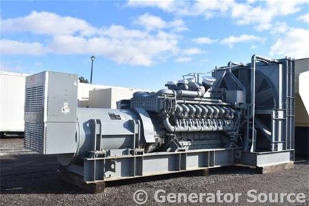 MTU 3000 kW Indoor Generator