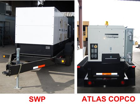SWP and Atlas Copco Generators