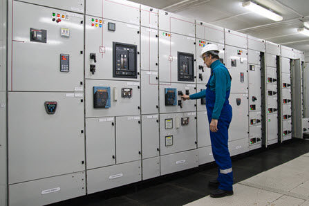 Electrical Switchgear in Plant