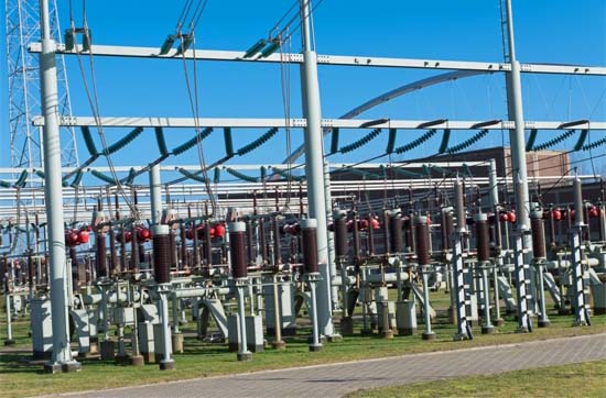 Substation for Utility Power Supply