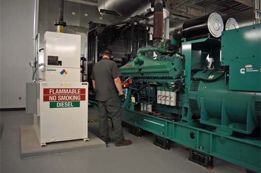Maintenance & Testing for Indoor Emergency Generator